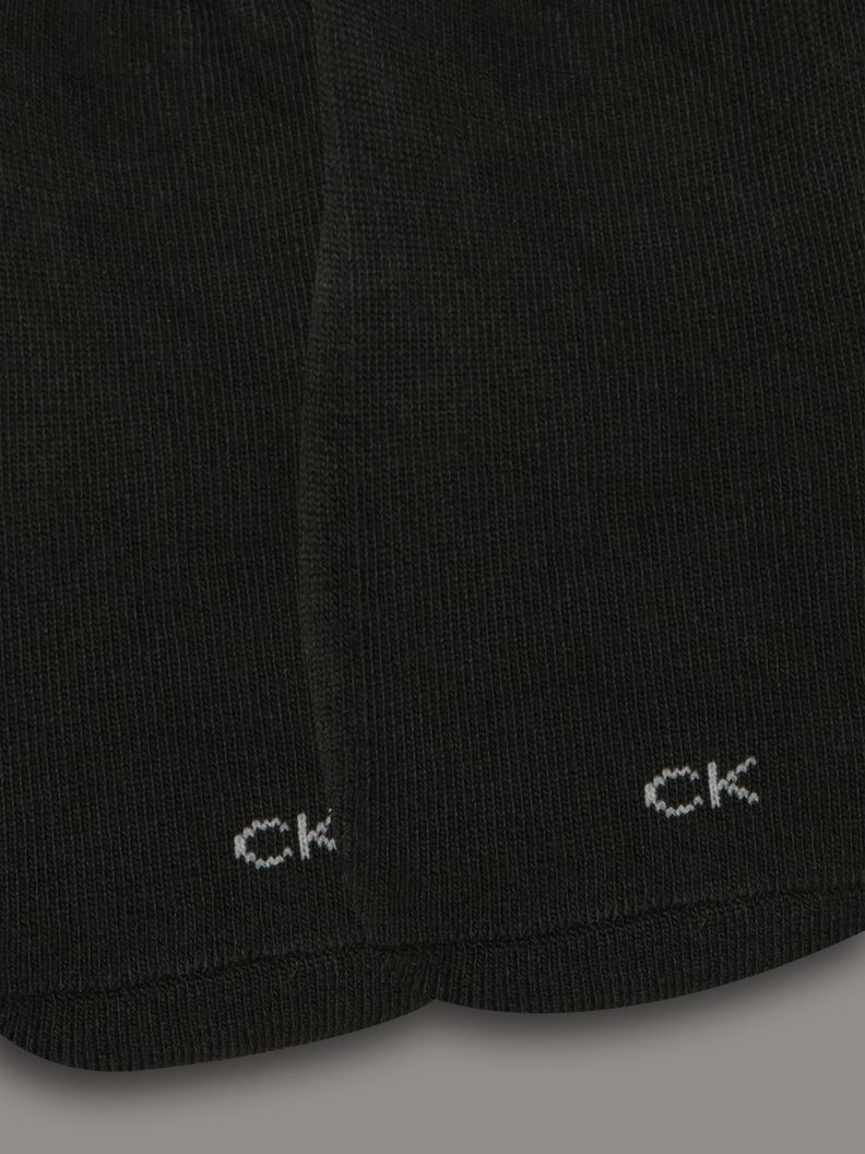 Pack 6 Calcetines Terry Cushion Logo Negro Calvin Klein-1