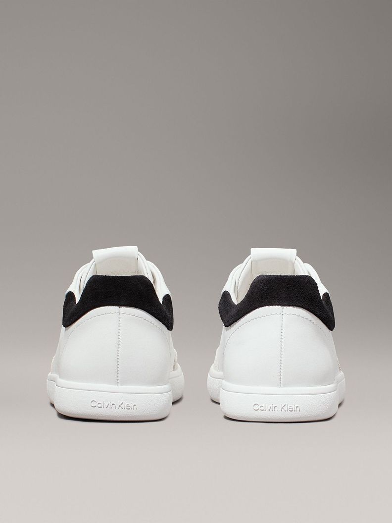 Zapatillas de Cuero Cupsole Blanco Calvin Klein-1