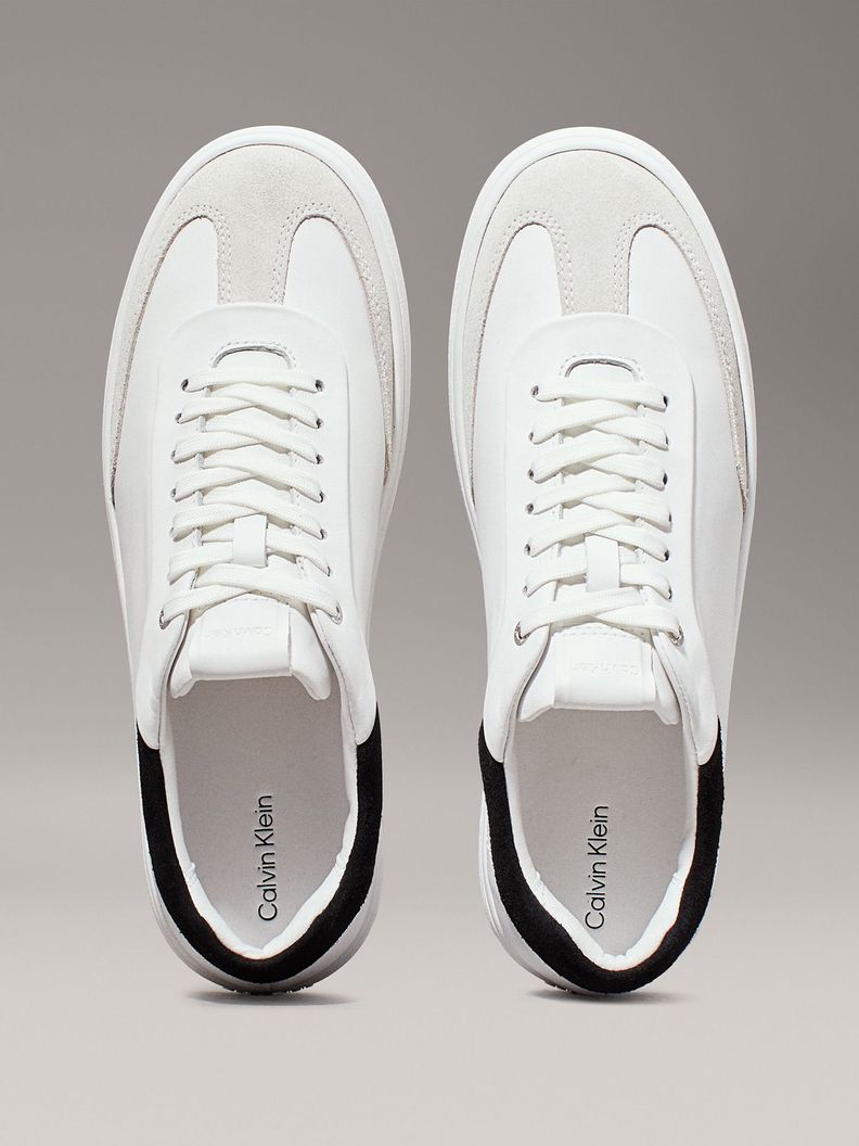 Zapatillas de Cuero Cupsole Blanco Calvin Klein-2