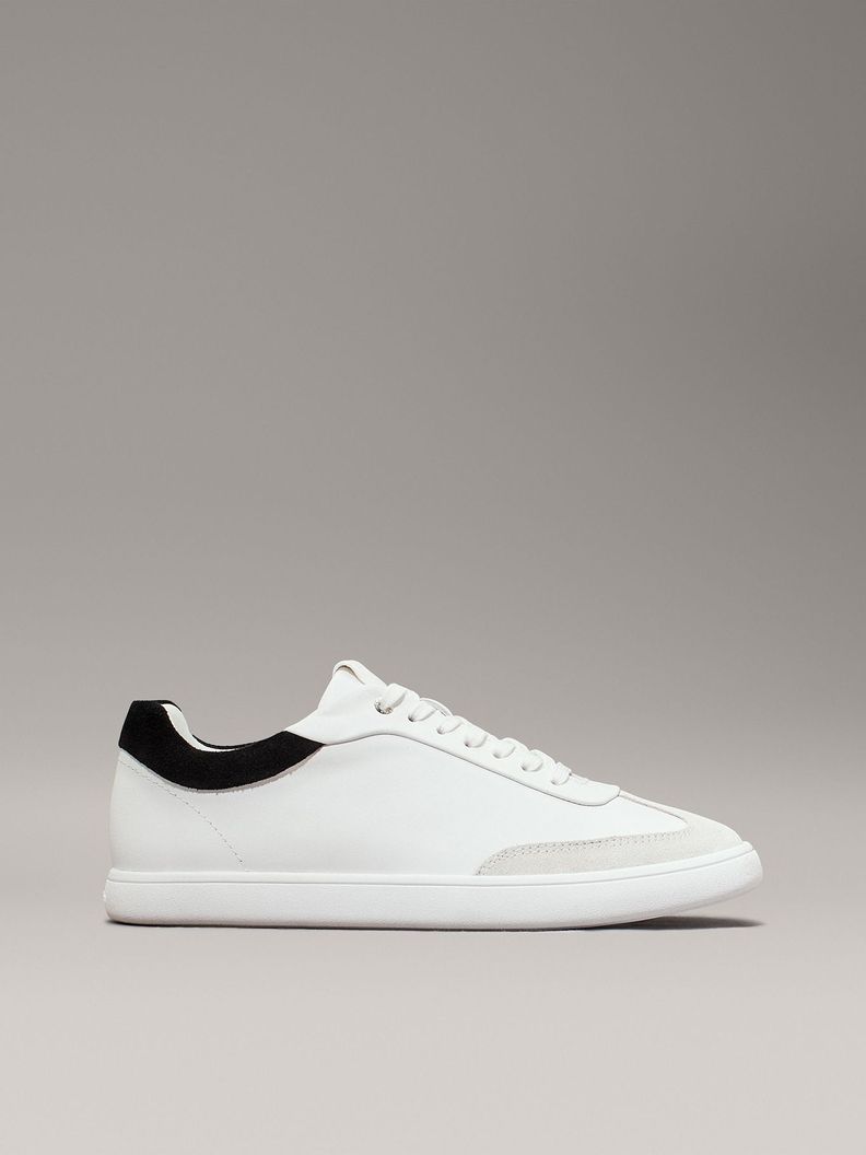 Zapatillas de Cuero Cupsole Blanco Calvin Klein-4