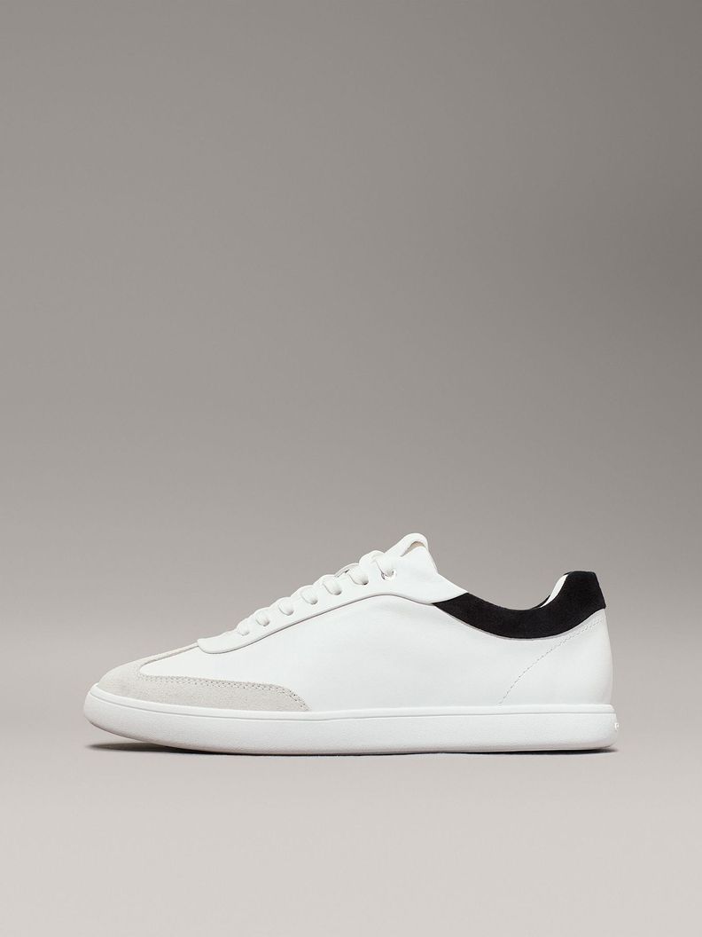 Zapatillas de Cuero Cupsole Blanco Calvin Klein-5