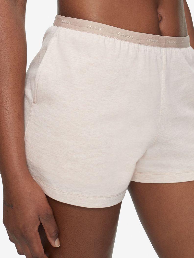 Short Pijama Form Crema Calvin Klein-3