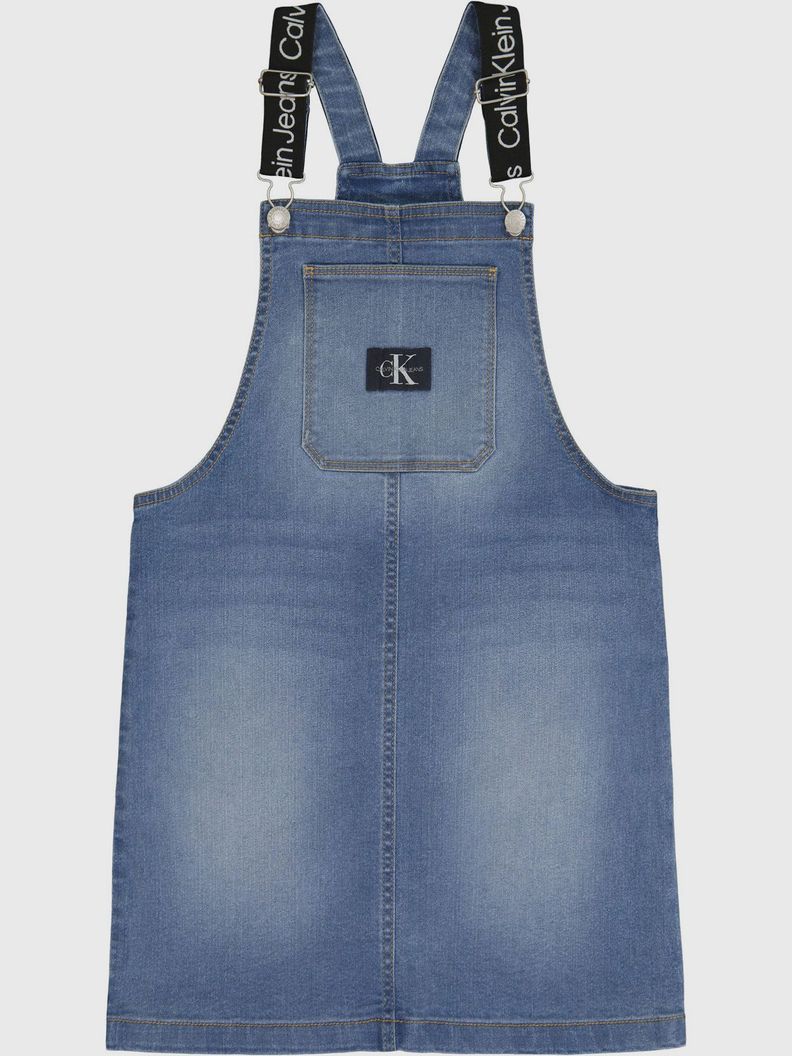 Jardinera Niña Simple Strap 441 Azul Calvin Klein-0