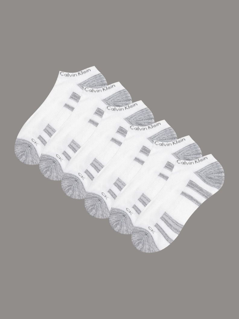 Pack 6 Calcetines Dual Feed Cushion Blanco Calvin Klein-0