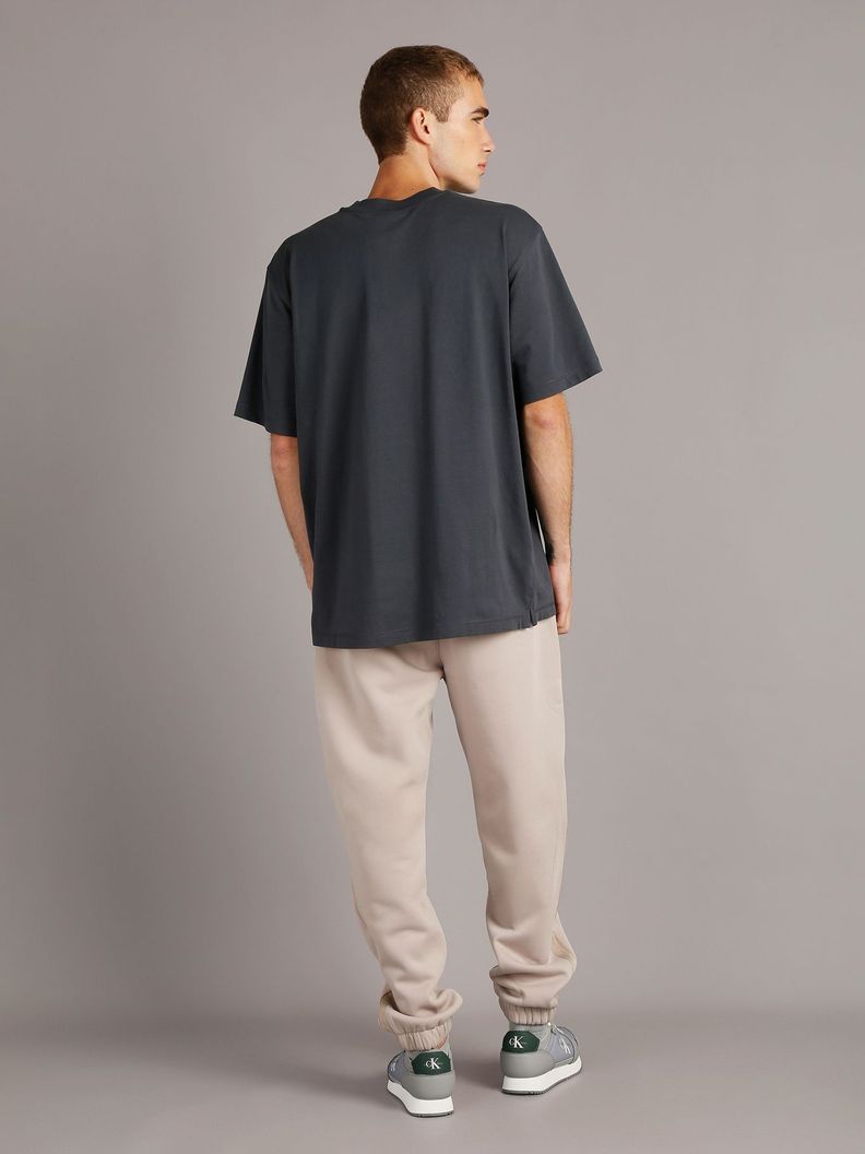 Jogger Logo Tape Beige Calvin Klein-2