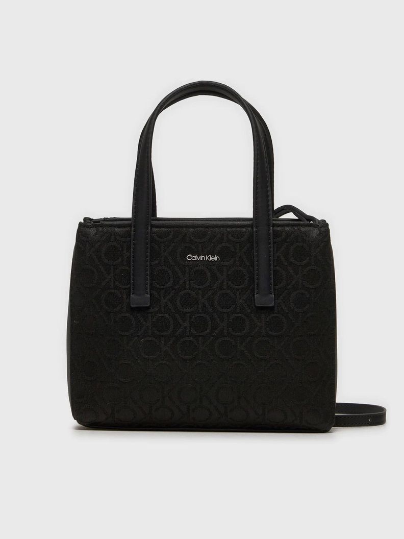 Cartera Mini Tote CK Must Negro Calvin Klein-0