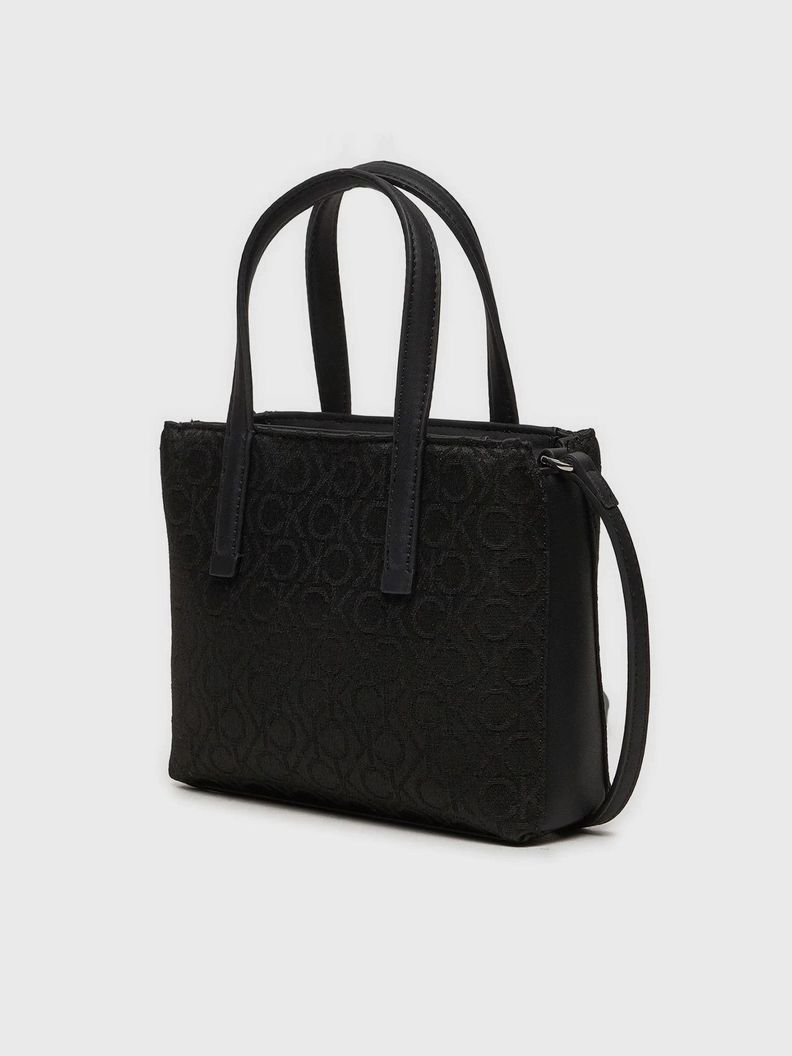 Cartera Mini Tote CK Must Negro Calvin Klein-1