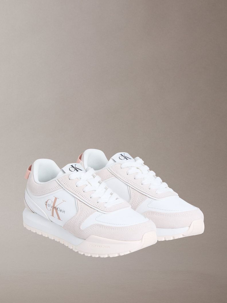 Zapatillas de Running Laceup Blanco Calvin Klein Mujer 36