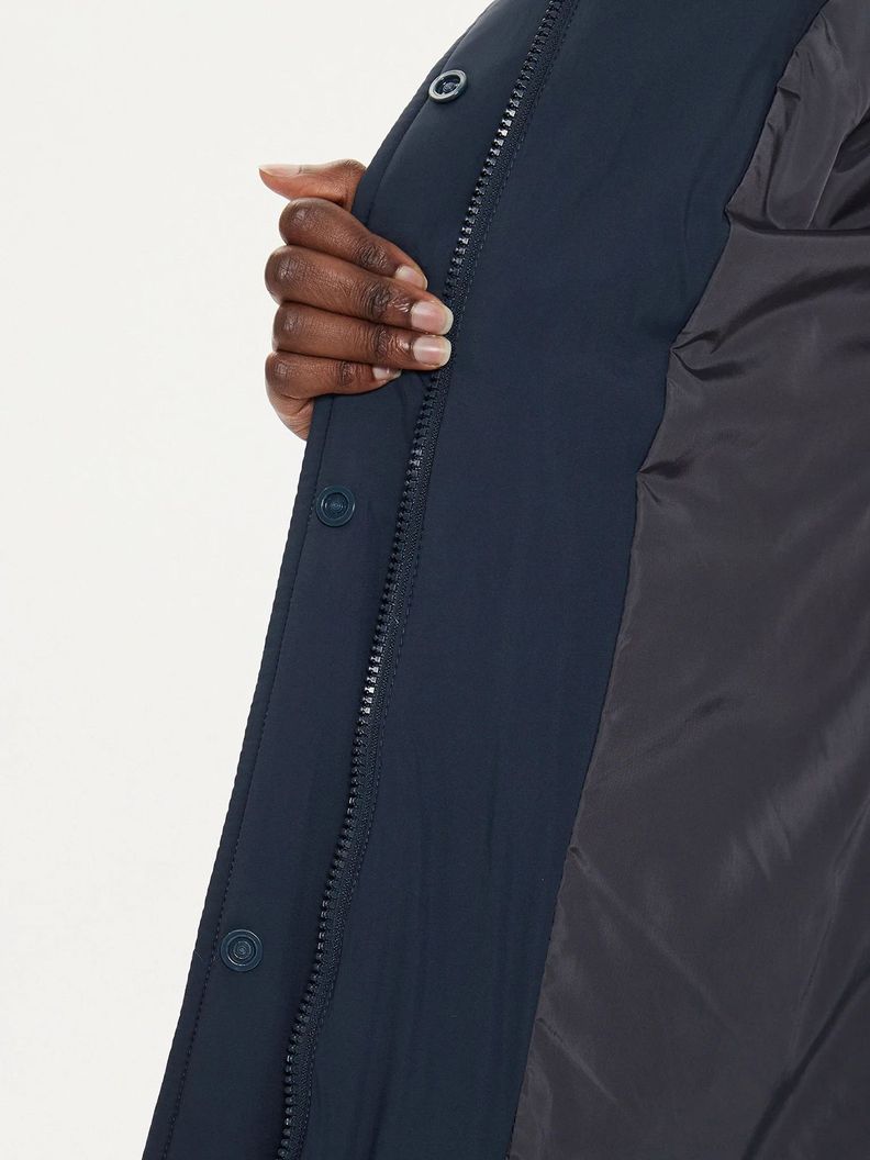 Parka Logo Belt Puffer PPK Azul Calvin Klein-5