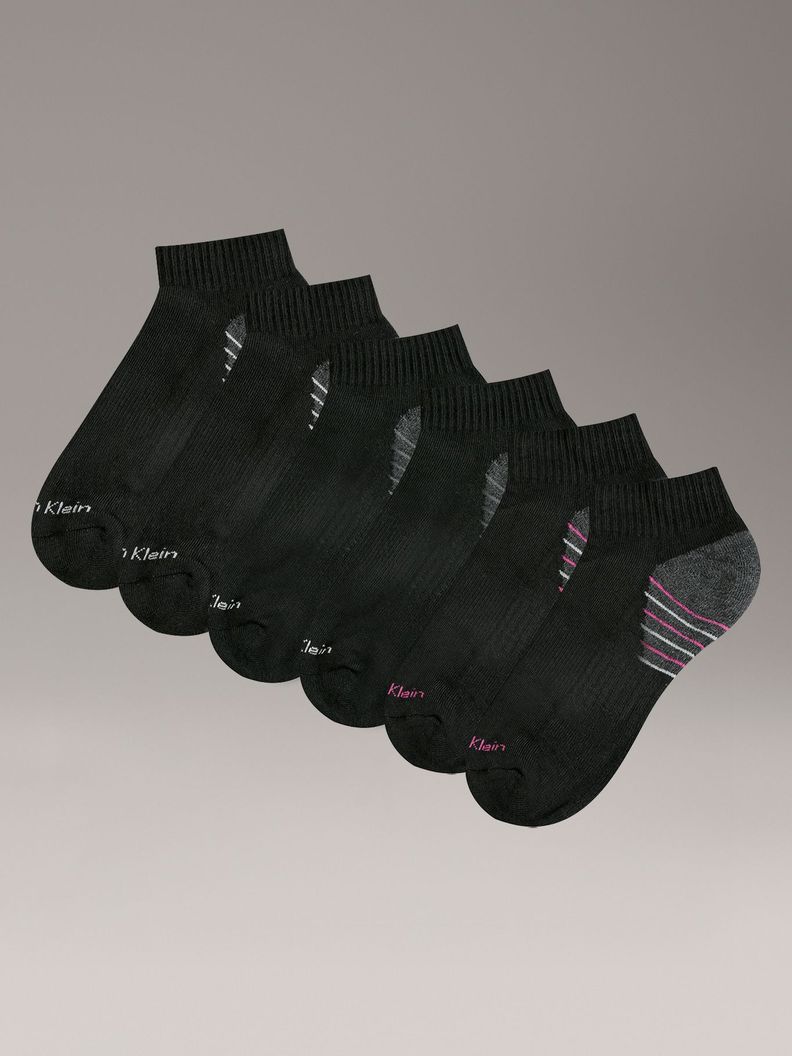 Pack 6 Calcetines con Acolchado Negro Calvin Klein-0