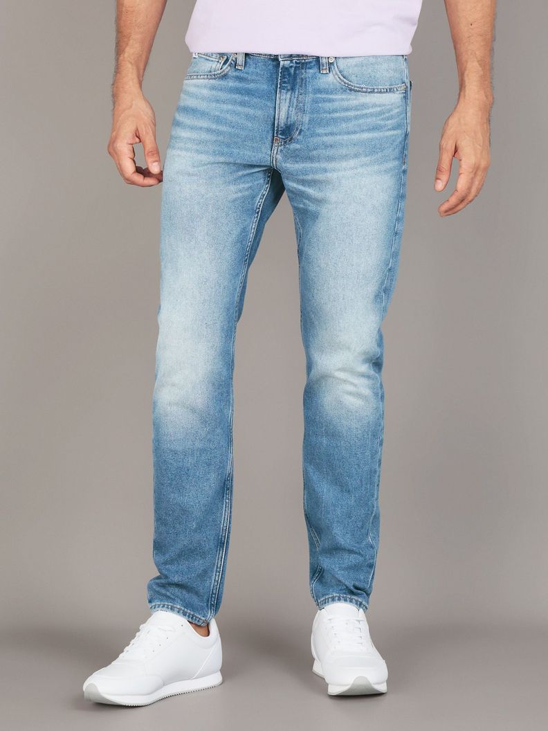 Jeans Slim Taper 1A4 Azul Calvin Klein-0