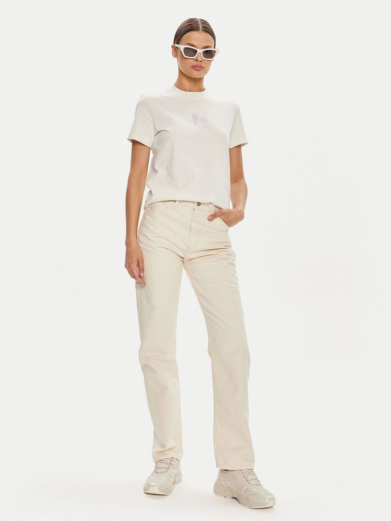 Polera Diffused Ck Regular Blanco Calvin Klein-1