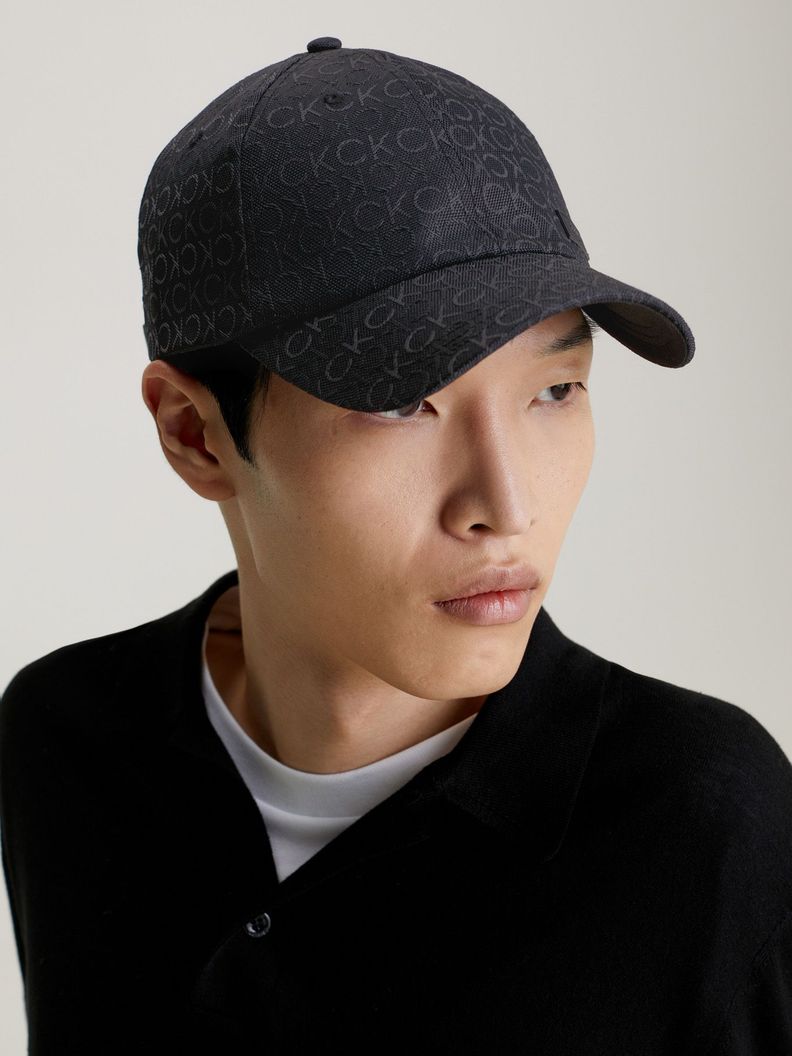 Jockey Jacquard Monogram Negro Calvin Klein-4