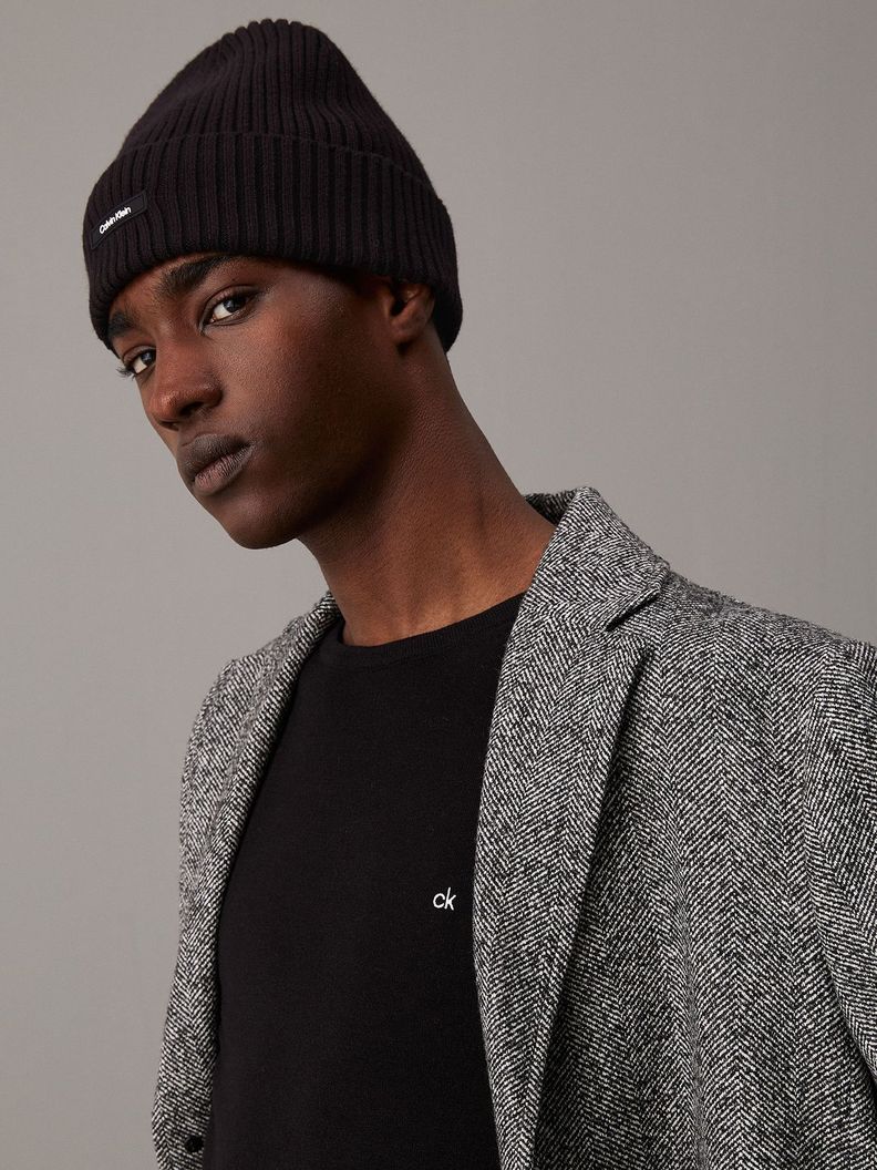 Gorro Classic Cotton Negro Calvin Klein-1