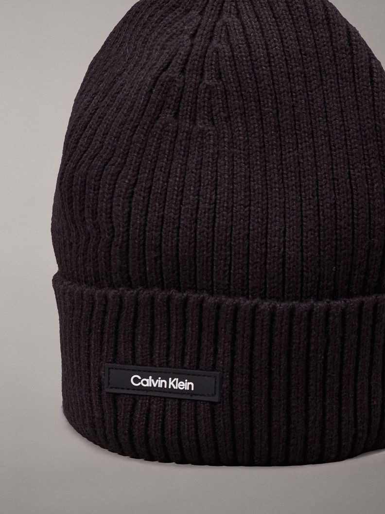 Gorro Classic Cotton Negro Calvin Klein-2