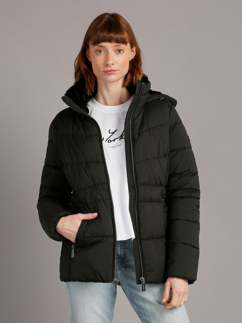 Parka Liquid Stretch Puffer Negro Calvin Klein-0