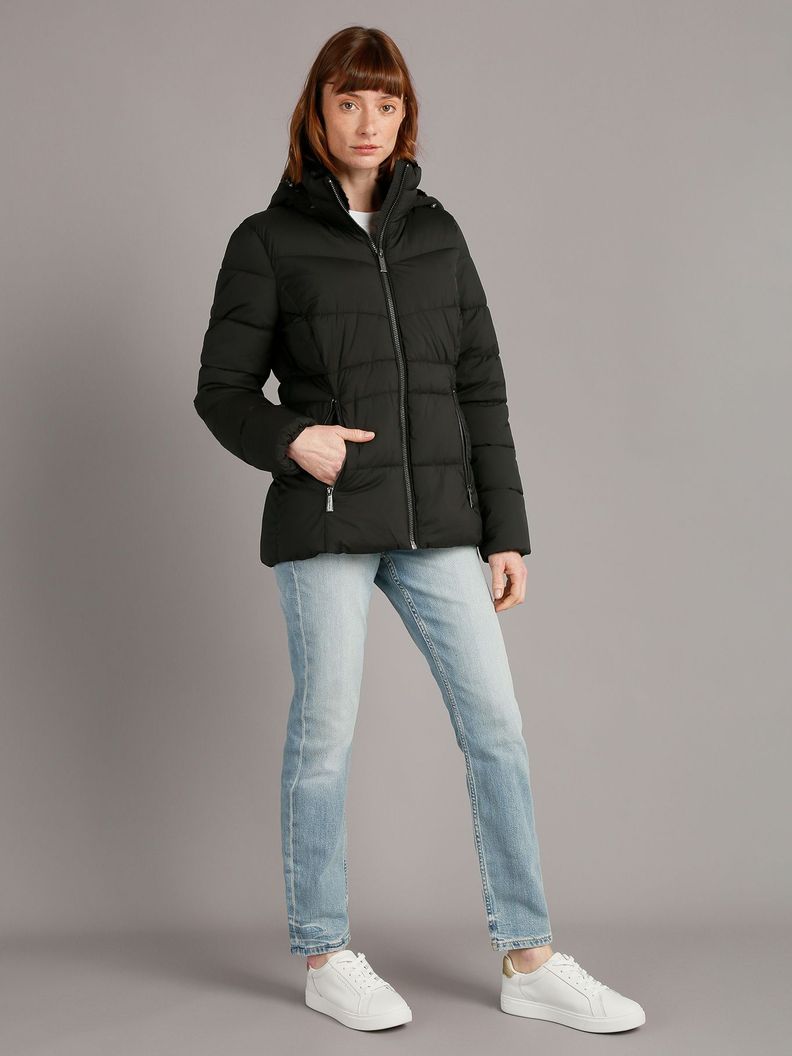 Parka Liquid Stretch Puffer Negro Calvin Klein-1