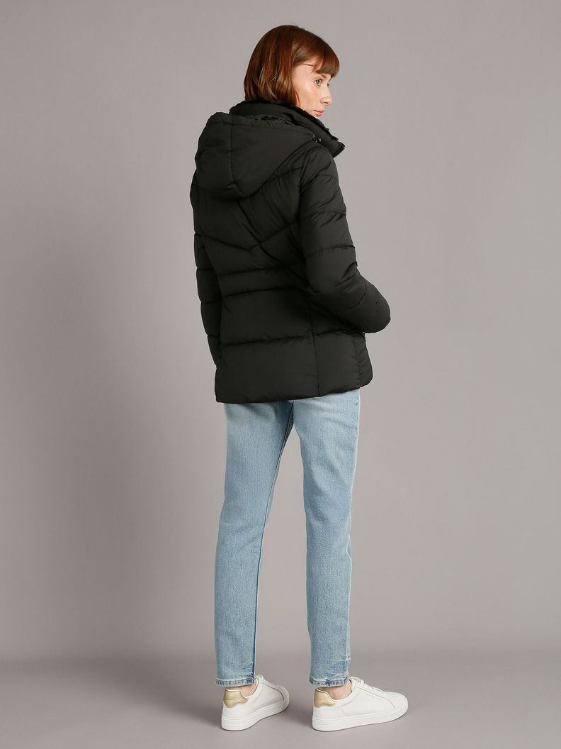 Parka Liquid Stretch Puffer Negro Calvin Klein-2
