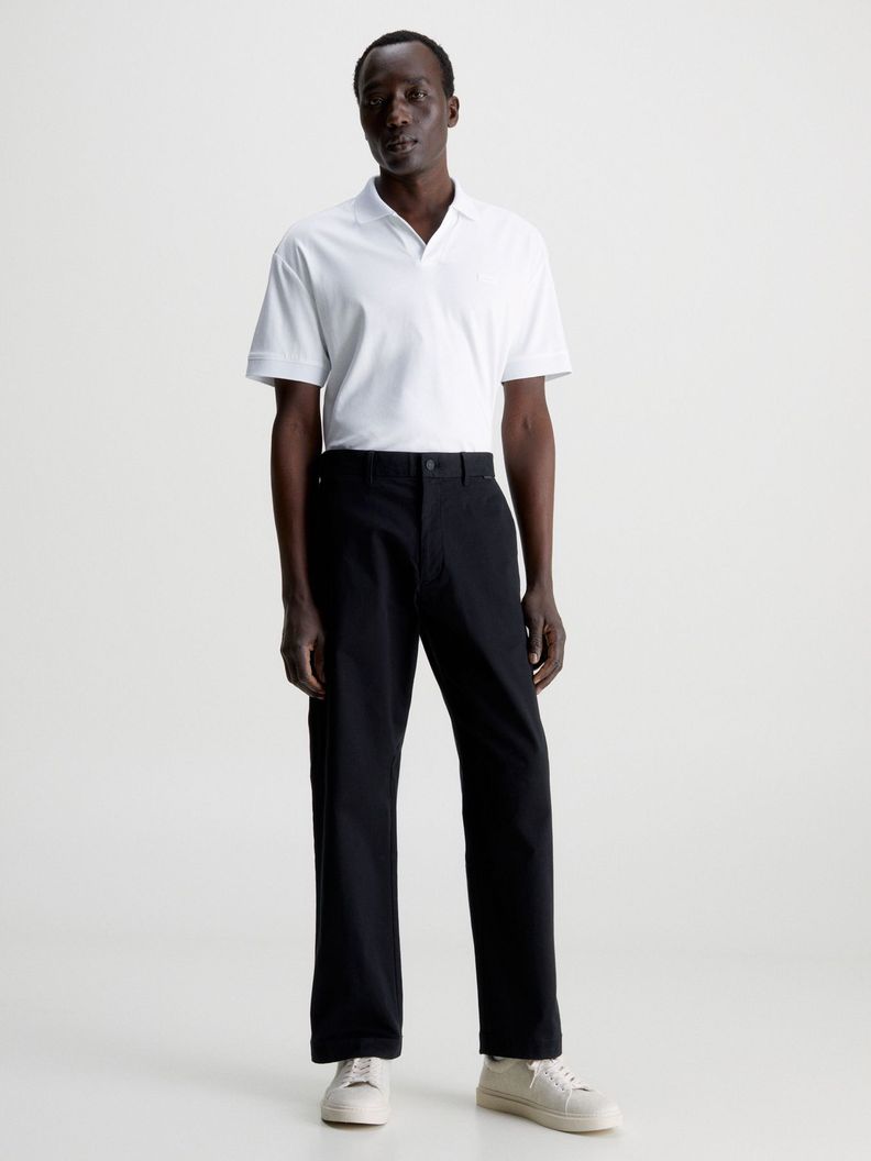 Polo Smooth Open Blanco YAF Calvin Klein-1