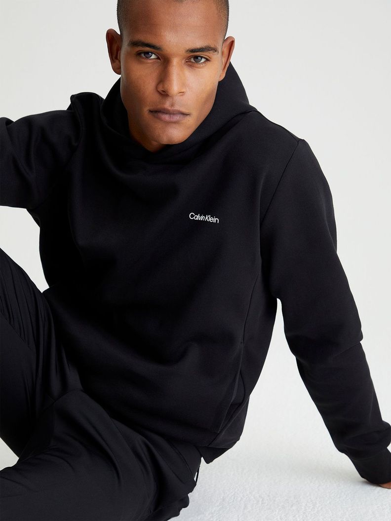 Hoodie Micro Logo Negro Calvin Klein-5