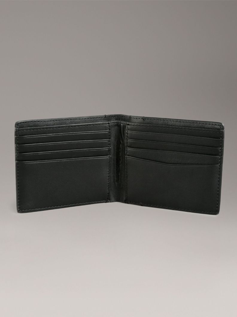 Billetera Aop Emboss Bifold Negro Calvin Klein-2