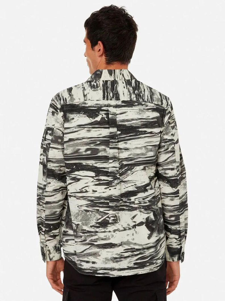 Sobrecamisa Cotton Nylon Blanco Calvin Klein-1