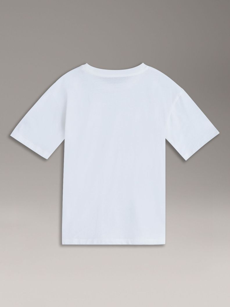 Polera Niño Scene YAF Relaxed Blanco Calvin Klein-1
