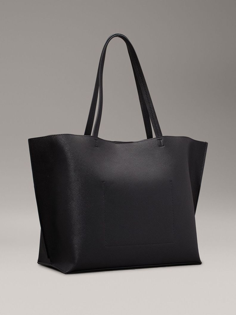 Cartera Tote CK Linear Negro Calvin Klein-4