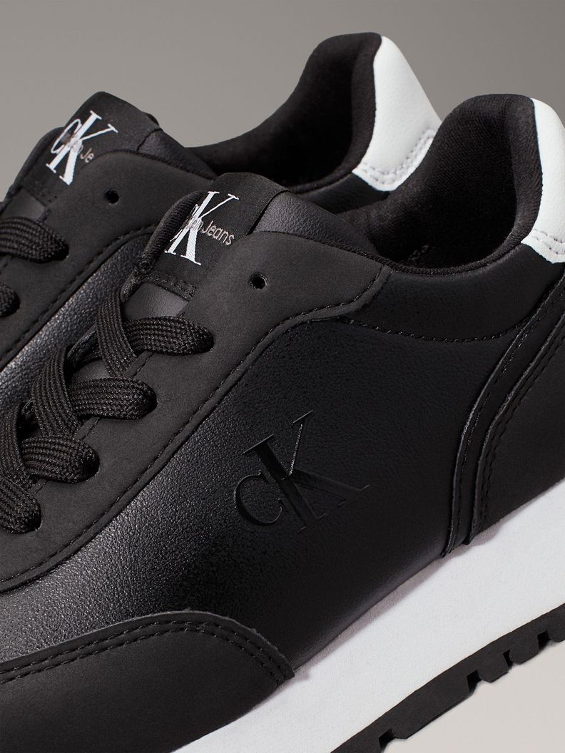 Zapatillas Niña Low Cut Lace-Up Negro Calvin Klein-6