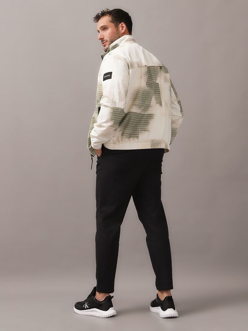 Chaqueta Diffused Grid Multicolor Calvin Klein-2