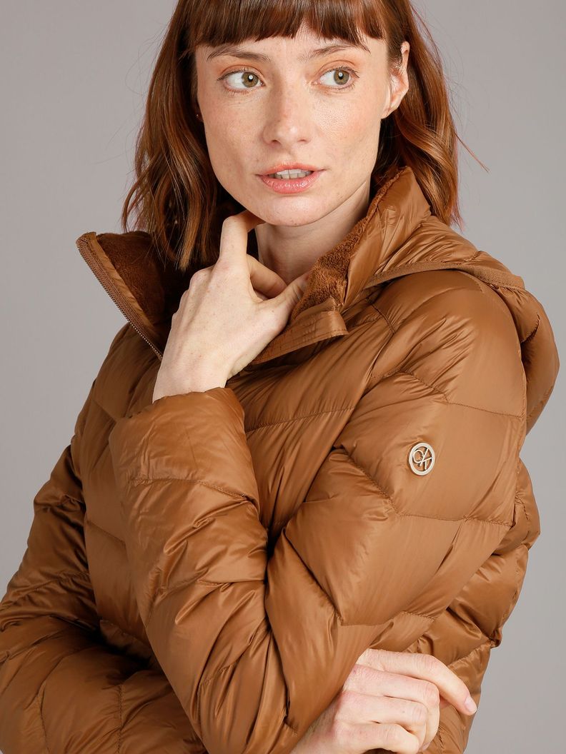 Parka Down Packable Café Calvin Klein-3