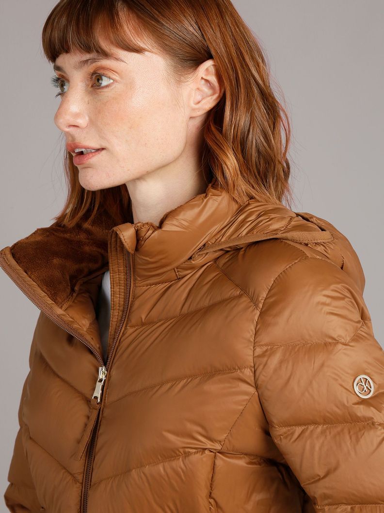 Parka Down Packable Café Calvin Klein-4