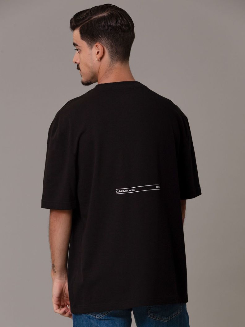 Polera Euphoric Floral Negro Calvin Klein-3