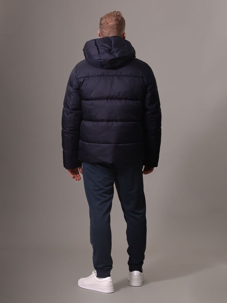 Parka de Gorro Quilt Puffer Azul Calvin Klein-2