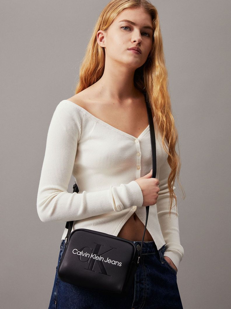Bandolera Sculped Negro Calvin Klein-4
