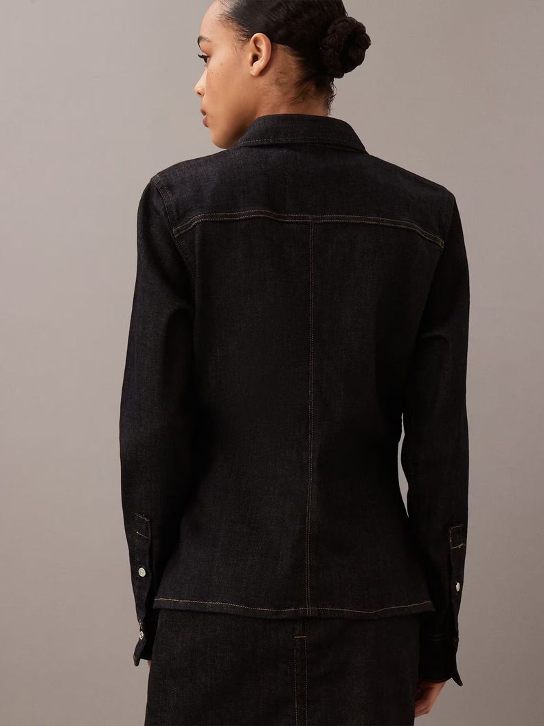 Camisa Lean Denim Negro Calvin Klein-2