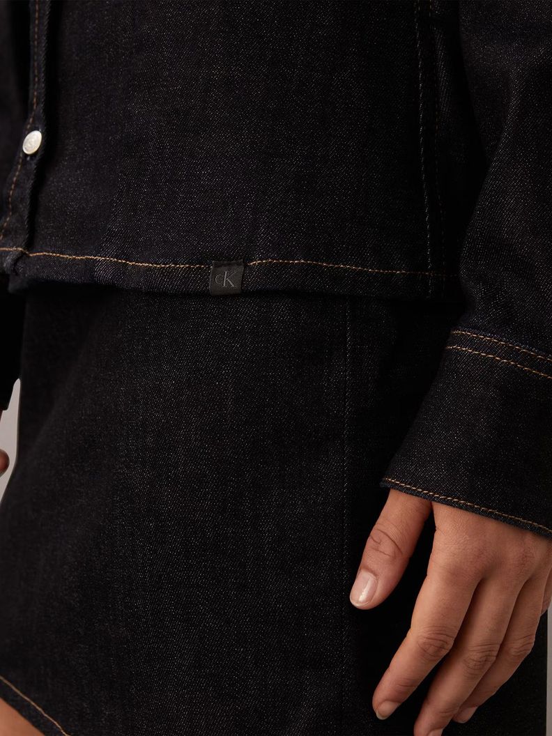 Camisa Lean Denim Negro Calvin Klein-3