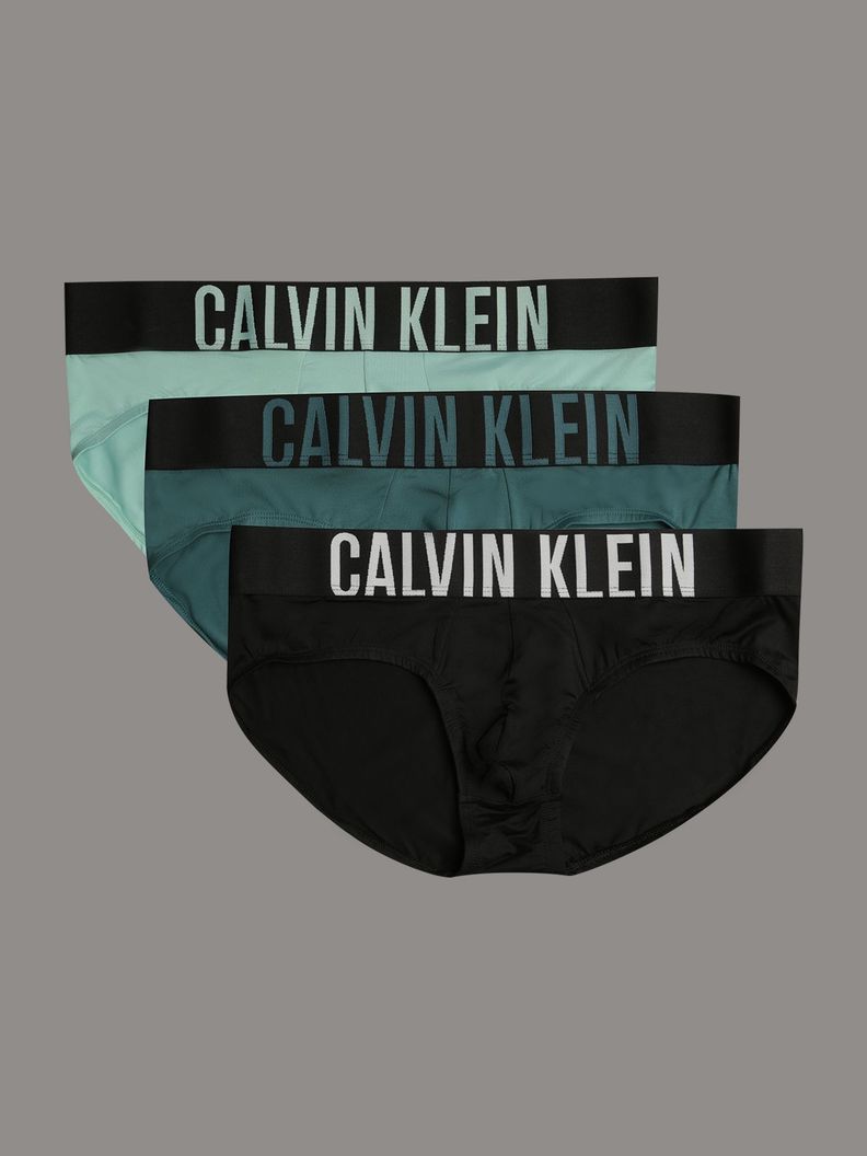 Pack 3 Slips Intense Hombre Multicolor Calvin Klein-0