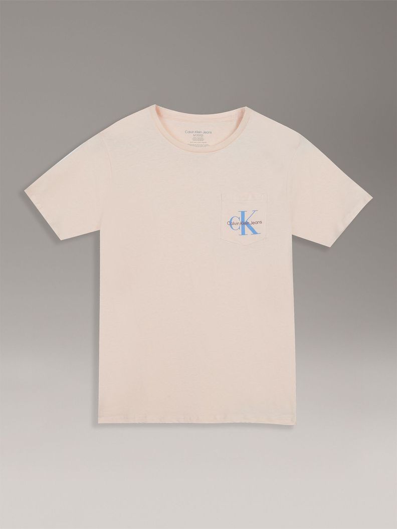 Polera Nino Con Bolsillo Para Nino Damasco Calvin Klein S