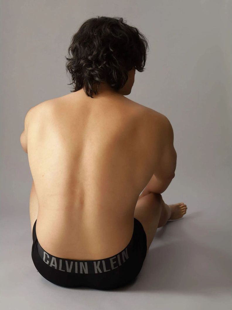 Pack 3 Bóxers Low Rise Trunk Intense Negro Calvin Klein-4