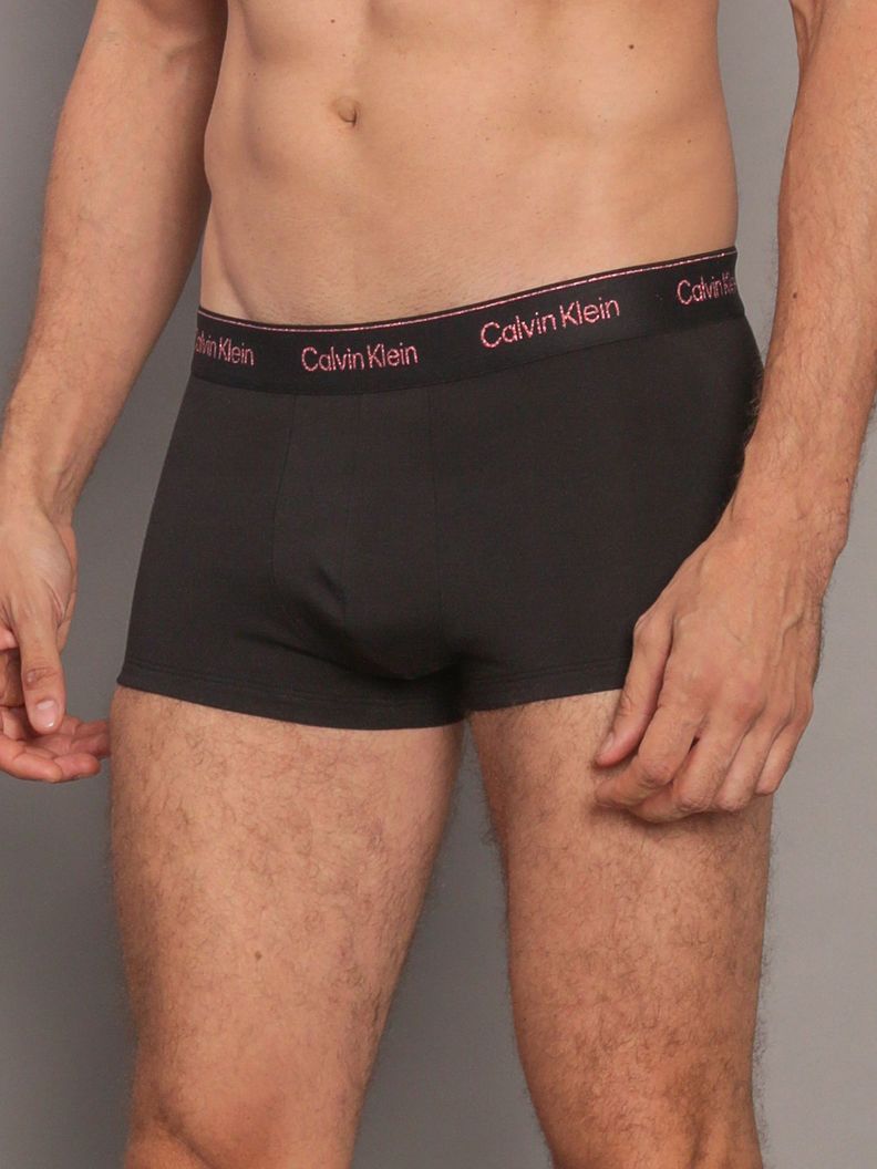 Pack 3 Modern Cotton Bóxers Trunk Negro Calvin Klein-1