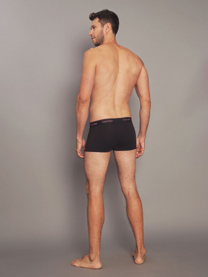 Pack 3 Modern Cotton Bóxers Trunk Negro Calvin Klein-3