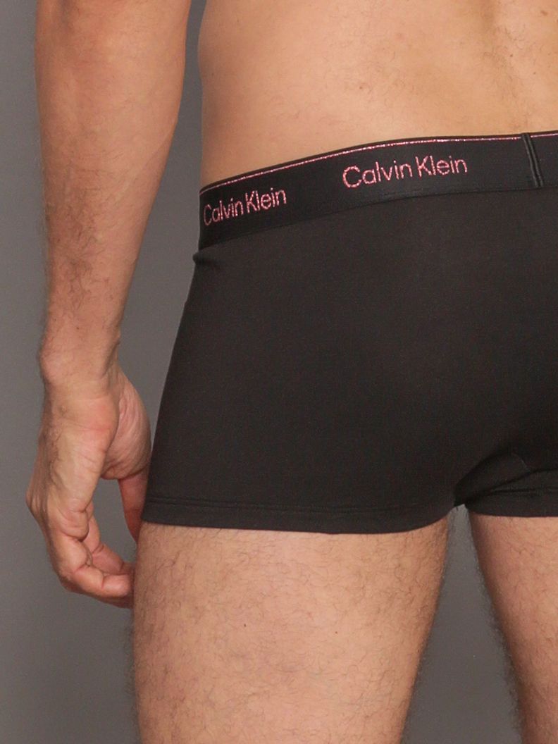 Pack 3 Modern Cotton Bóxers Trunk Negro Calvin Klein-4