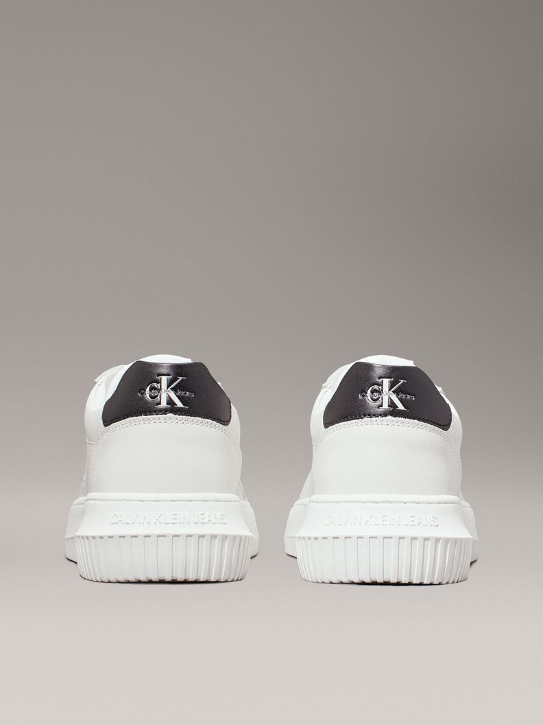 Zapatillas Cuero Chunky Cupsole Blanco Calvin Klein-1