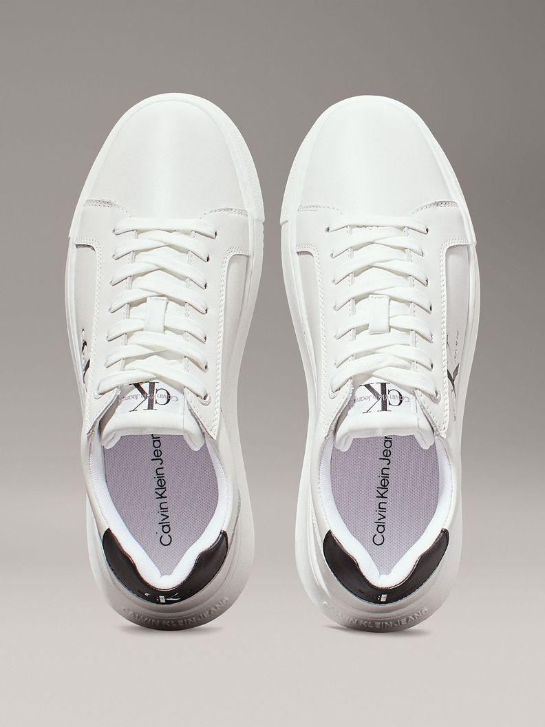 Zapatillas Cuero Chunky Cupsole Blanco Calvin Klein-2