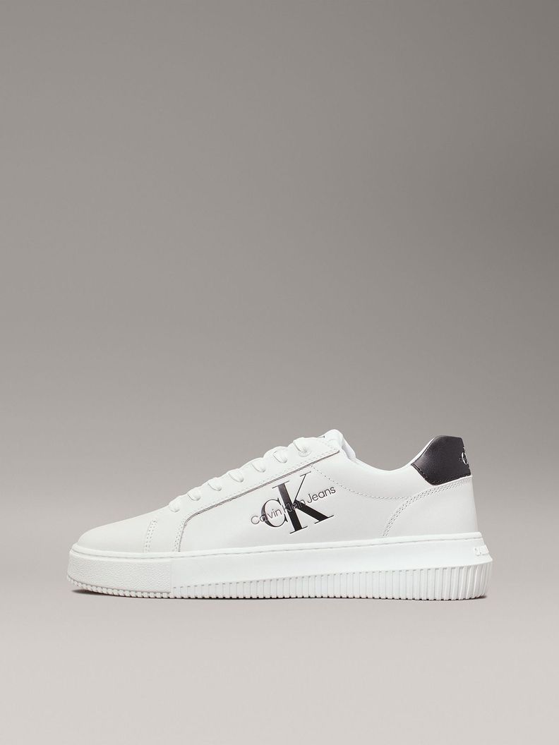 Zapatillas Cuero Chunky Cupsole Blanco Calvin Klein-5