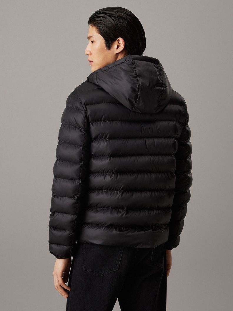 Parka con Gorro Recycled Puffer Negro Calvin Klein-2