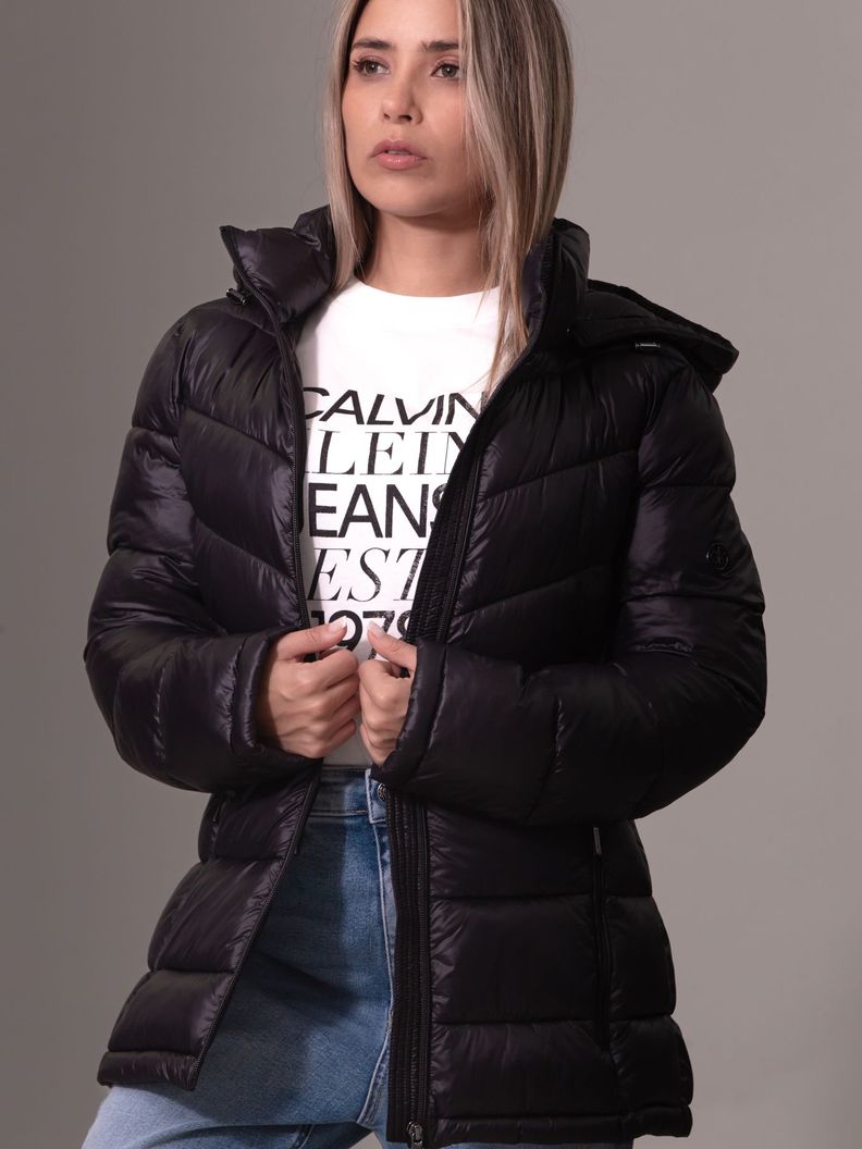 Parka Sorona Fill Negro Calvin Klein-0