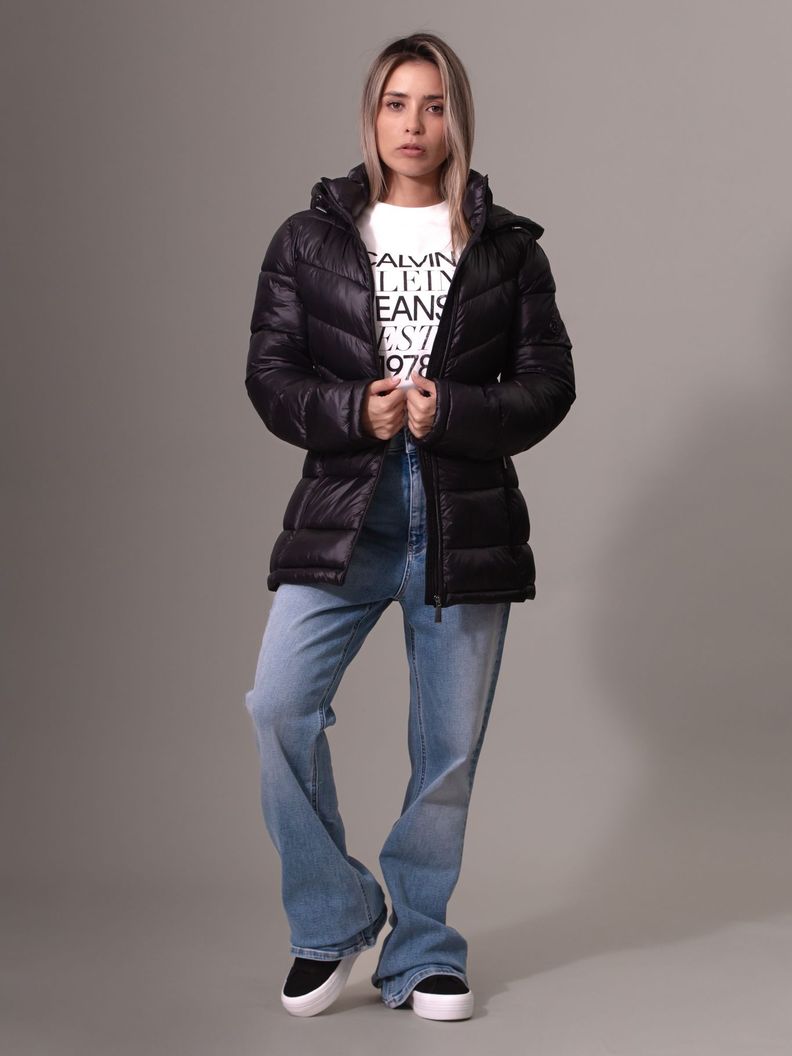 Parka Sorona Fill Negro Calvin Klein-1