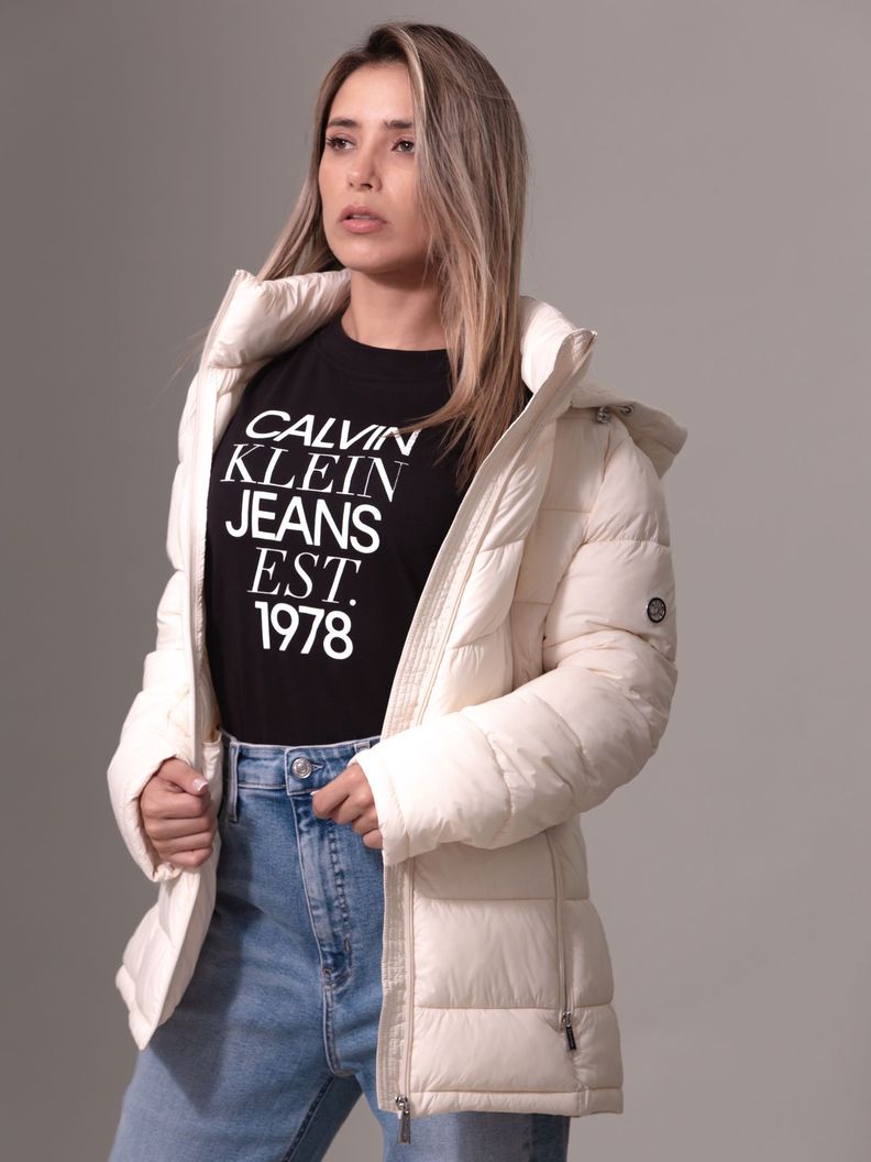 Parka Sorona Fill Beige Calvin Klein-0